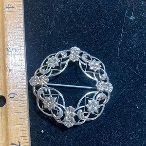 14k/sterling Symmetalic brooch